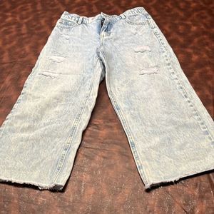 Wonder nation little girls wide leg Capri